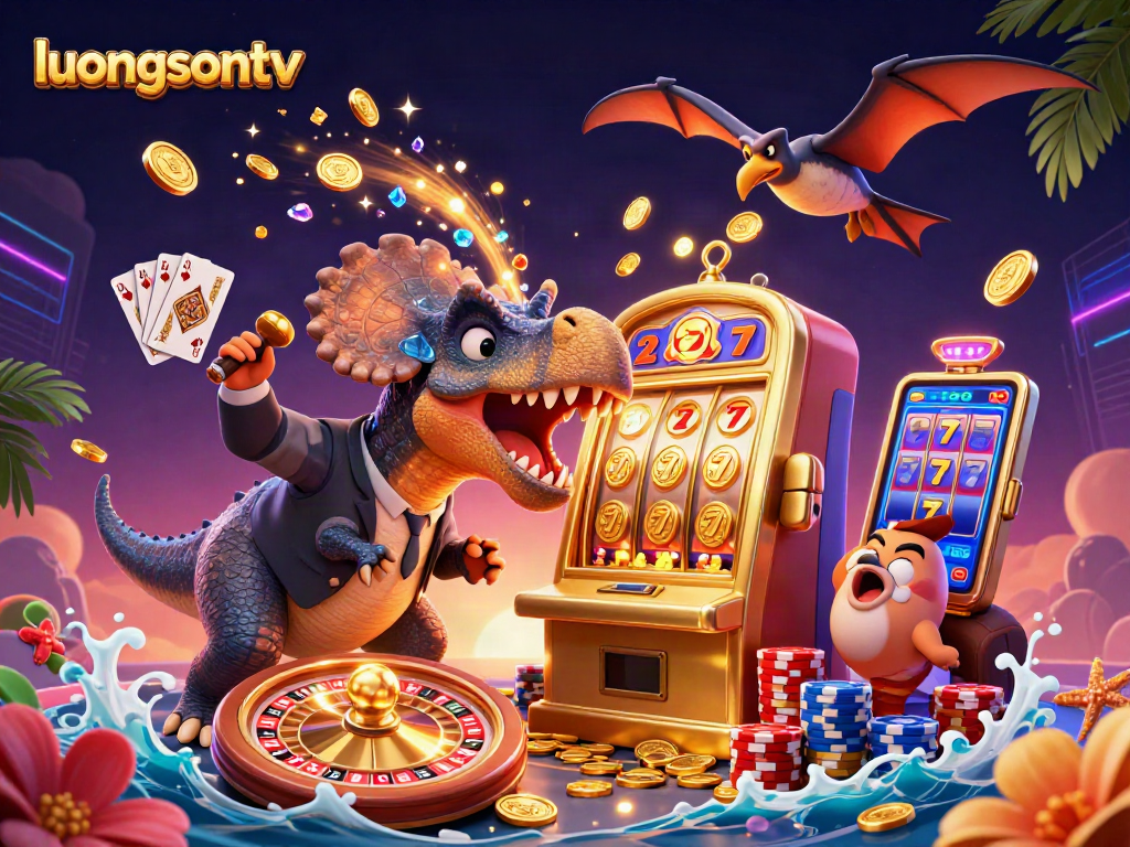 Watch exciting gameplay on LuongSonTV featuring jackpots and thrilling casino action.