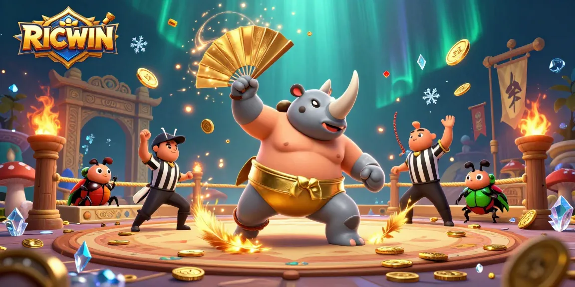Experience the thrill of RICWIN as our beetle champion dominates the betting arena!