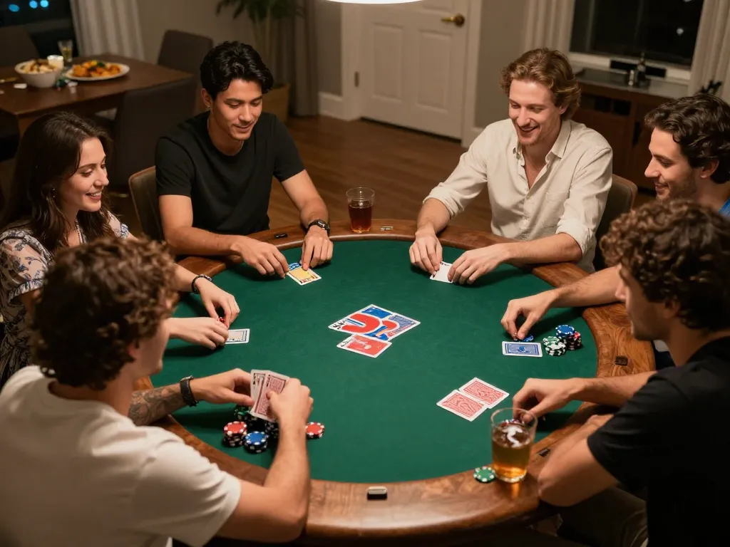 Play lively poker night with friends while enjoying spin.aud for thrilling online gaming.