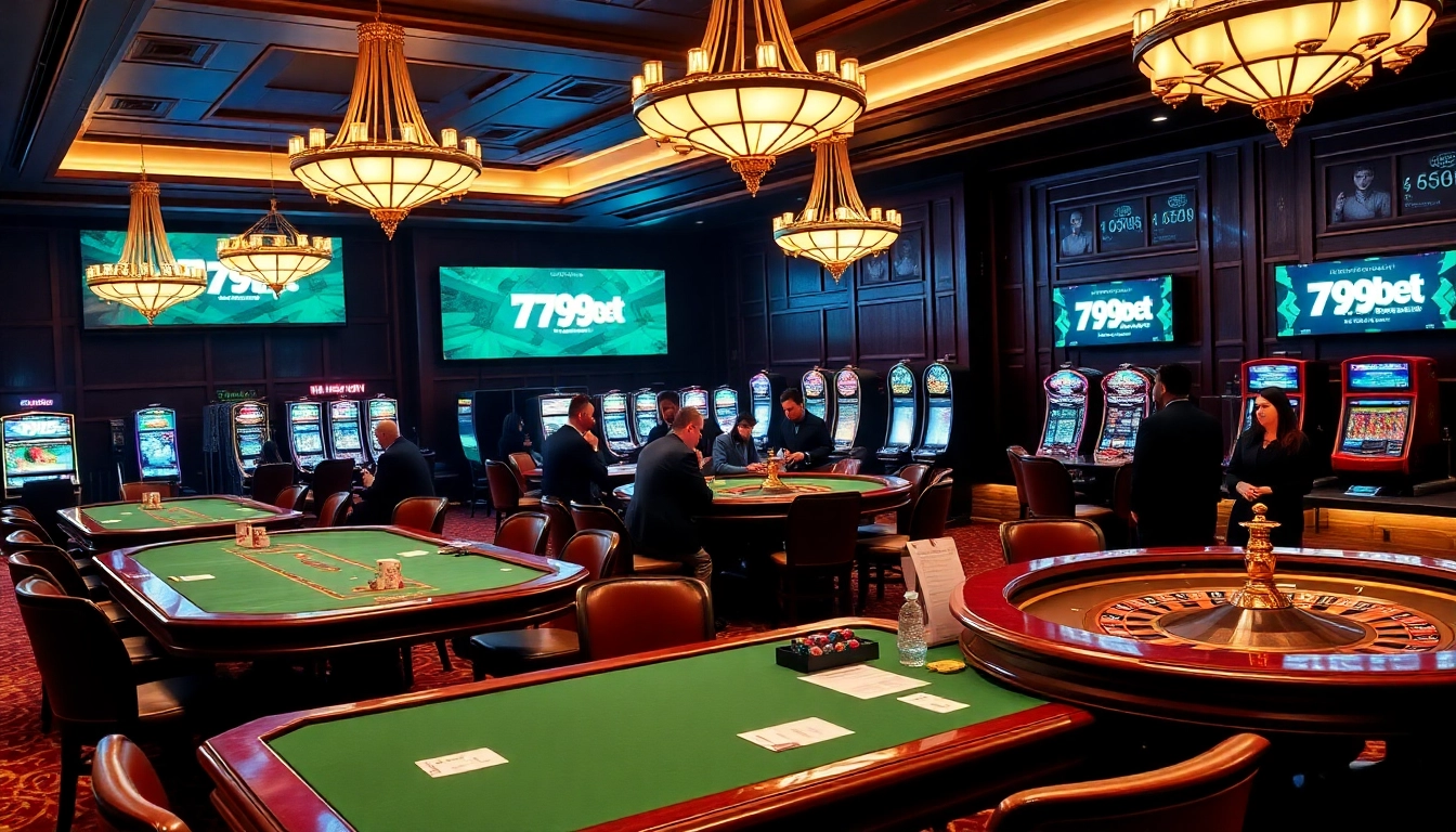 Experience winning thrills at 789bet's vibrant casino floor filled with excitement and gambling activities.