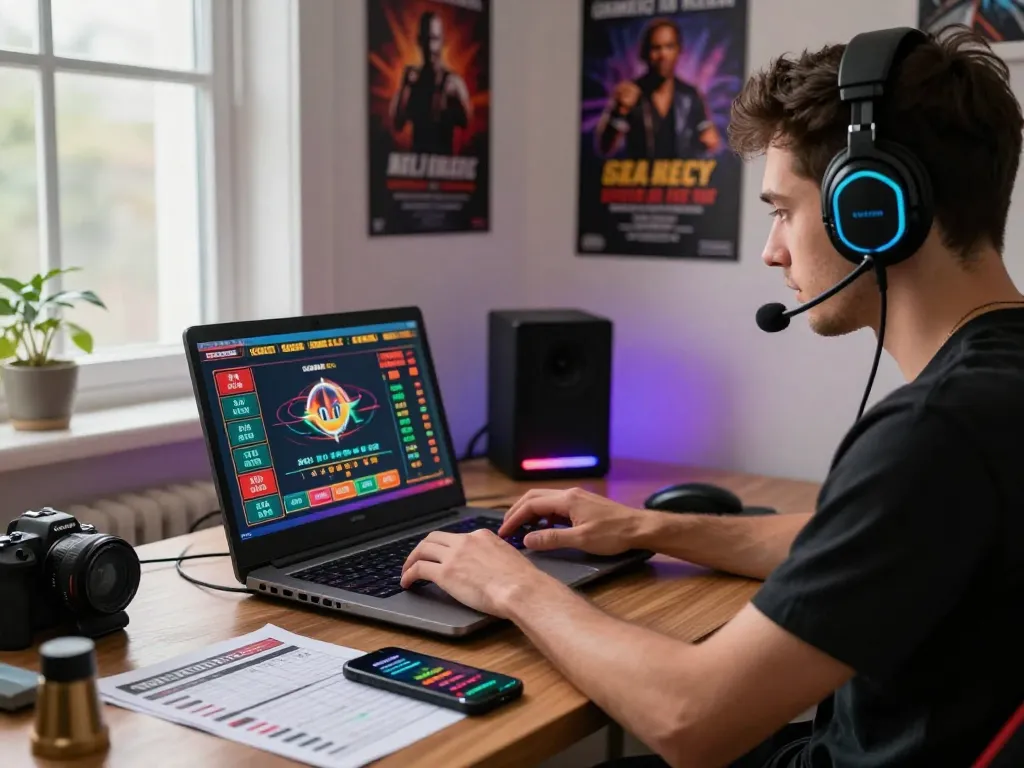 Exciting dynamic online gambling at https://gem88.com.mx/, showcasing a player engaging with live games and betting strategies.