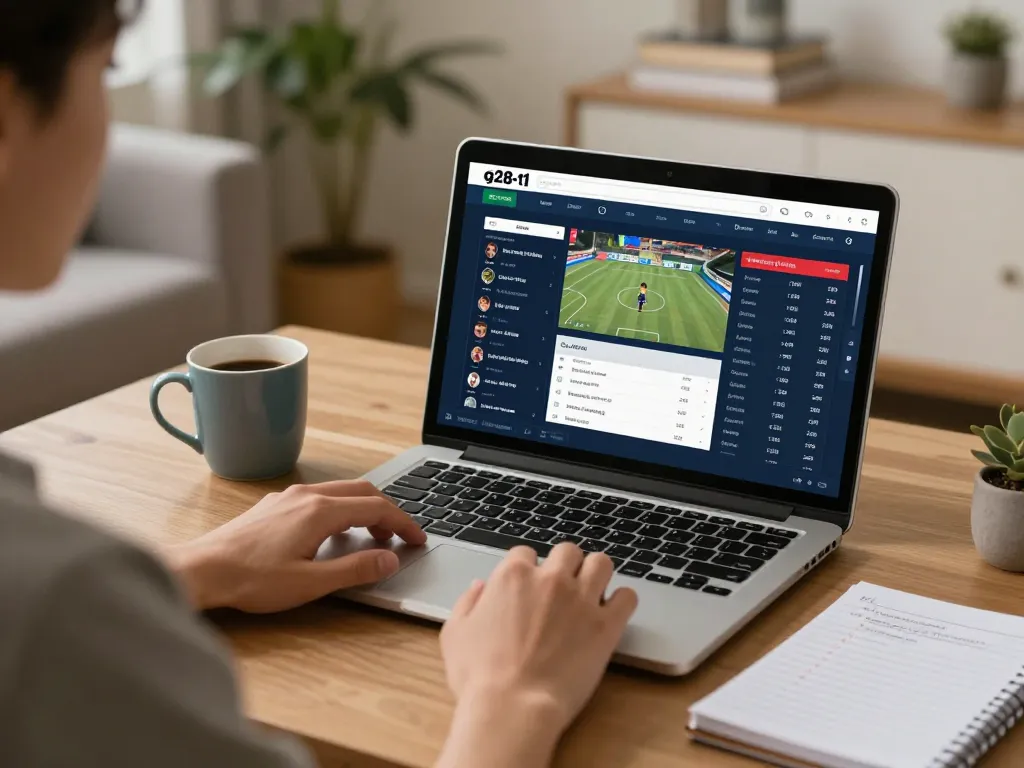 Engaging in live betting on g28-t1 sports platform from a cozy home setup