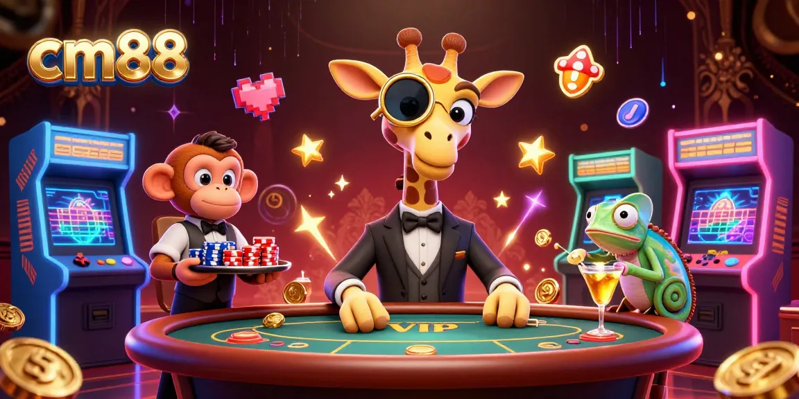 Experience the thrill of cm88 casino with a high-roller giraffe and gaming extravaganza.