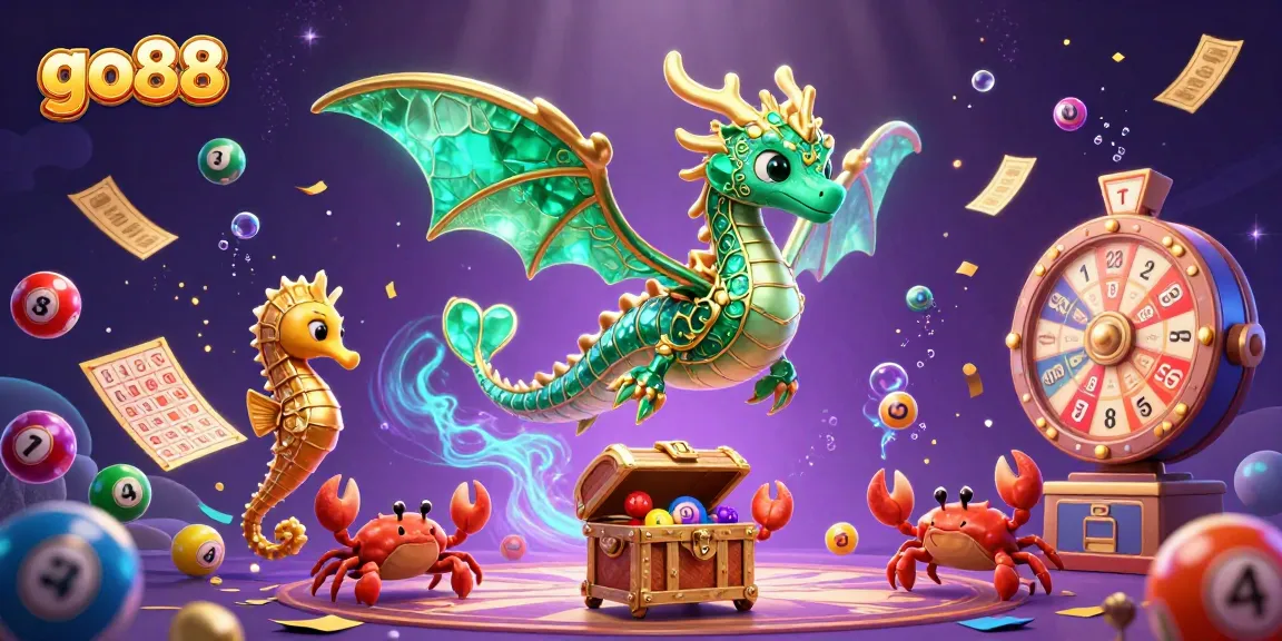 Experience exciting wins with go88's vibrant games amidst underwater treasures.