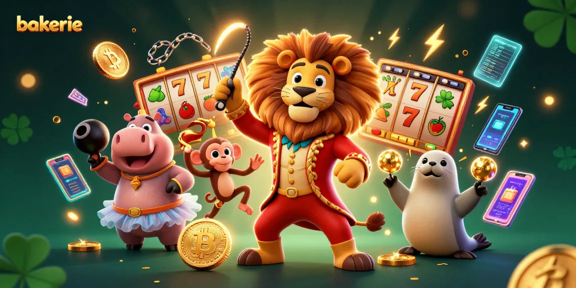 Engage with bakerie's winning chance at 3D casino full of vibrant characters and jackpot elements.