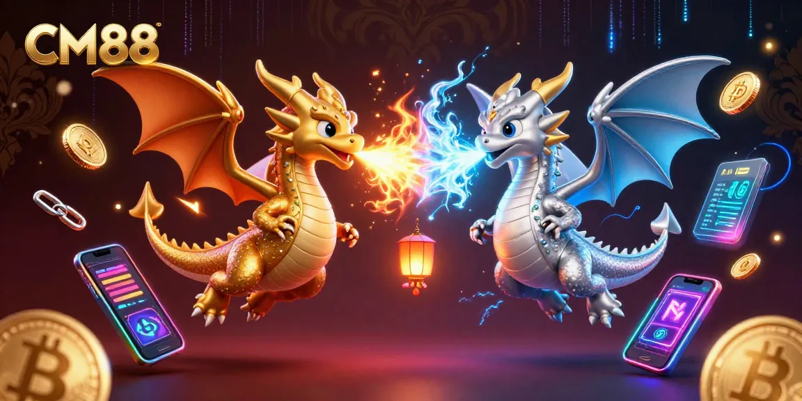 Engage with CM88 for thrilling online gaming adventures embodying fire, ice, and cryptocurrency excitement.