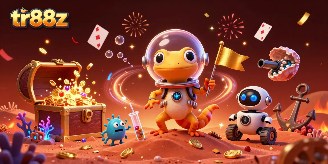 Experience thrilling adventures in tr88z golden casino with Martian gecko and dynamic gaming elements.