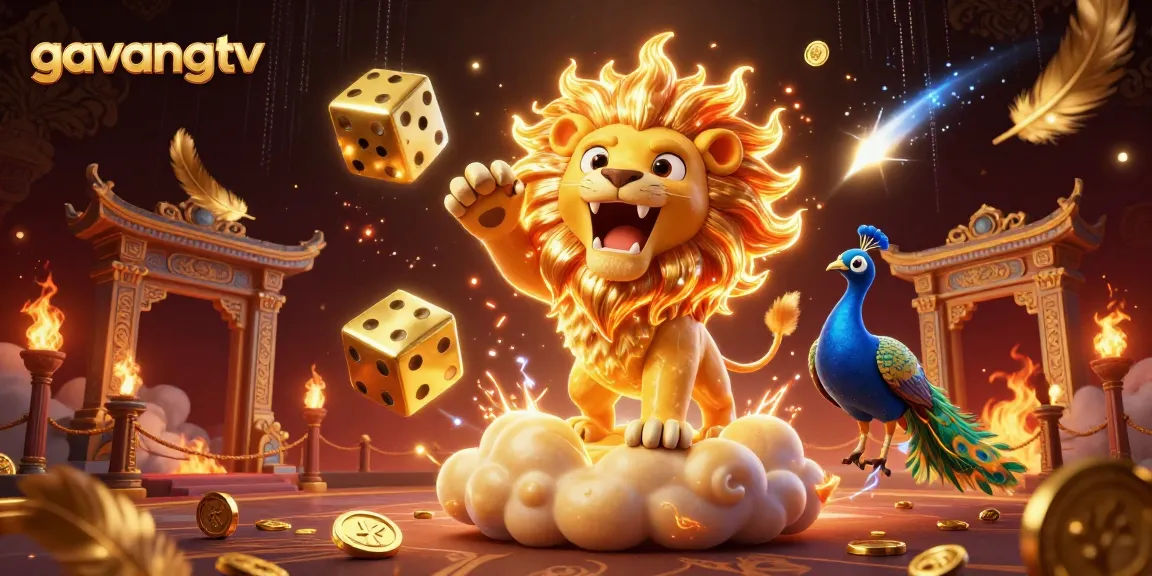Experience engaging gaming moments with gavangtv's vibrant imagery of online betting and excitement.