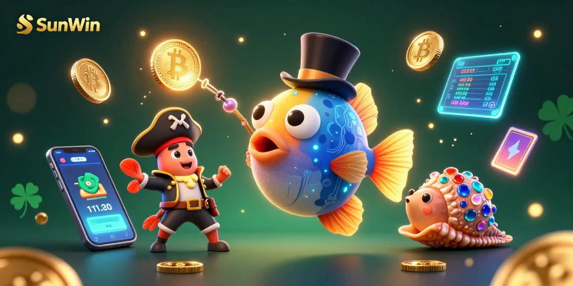 Engage with thrilling wins at SunWin through glowing treasures in a vibrant casino adventure.